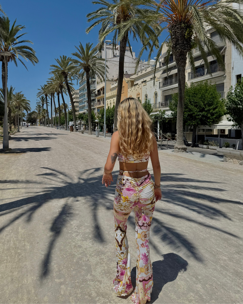 Seen on – Sway Büzgülü İspanyol Paça Pantolon