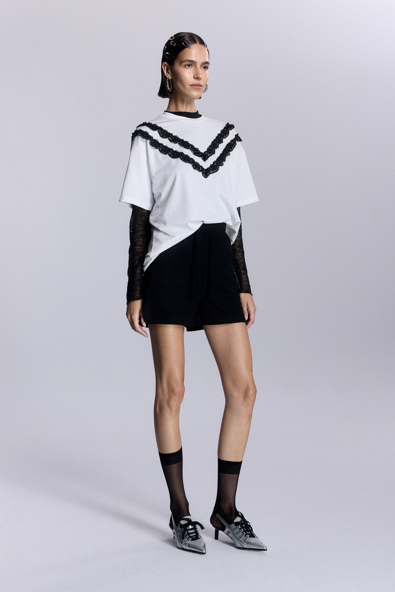 Aria Oversize Tişört - No Design Store