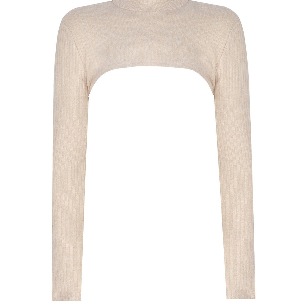 Balıkçı Yaka Triko Bolero - No Design Store