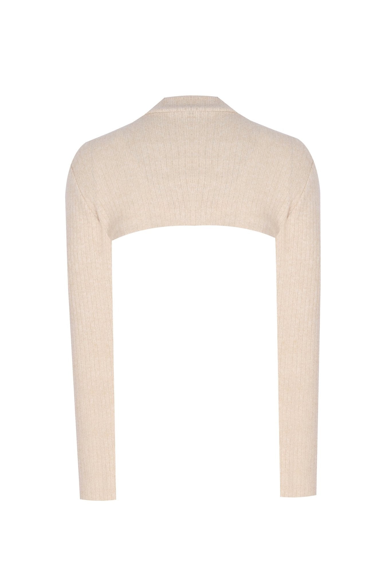 Balıkçı Yaka Triko Bolero - No Design Store