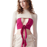 Balıkçı Yaka Triko Bolero - No Design Store