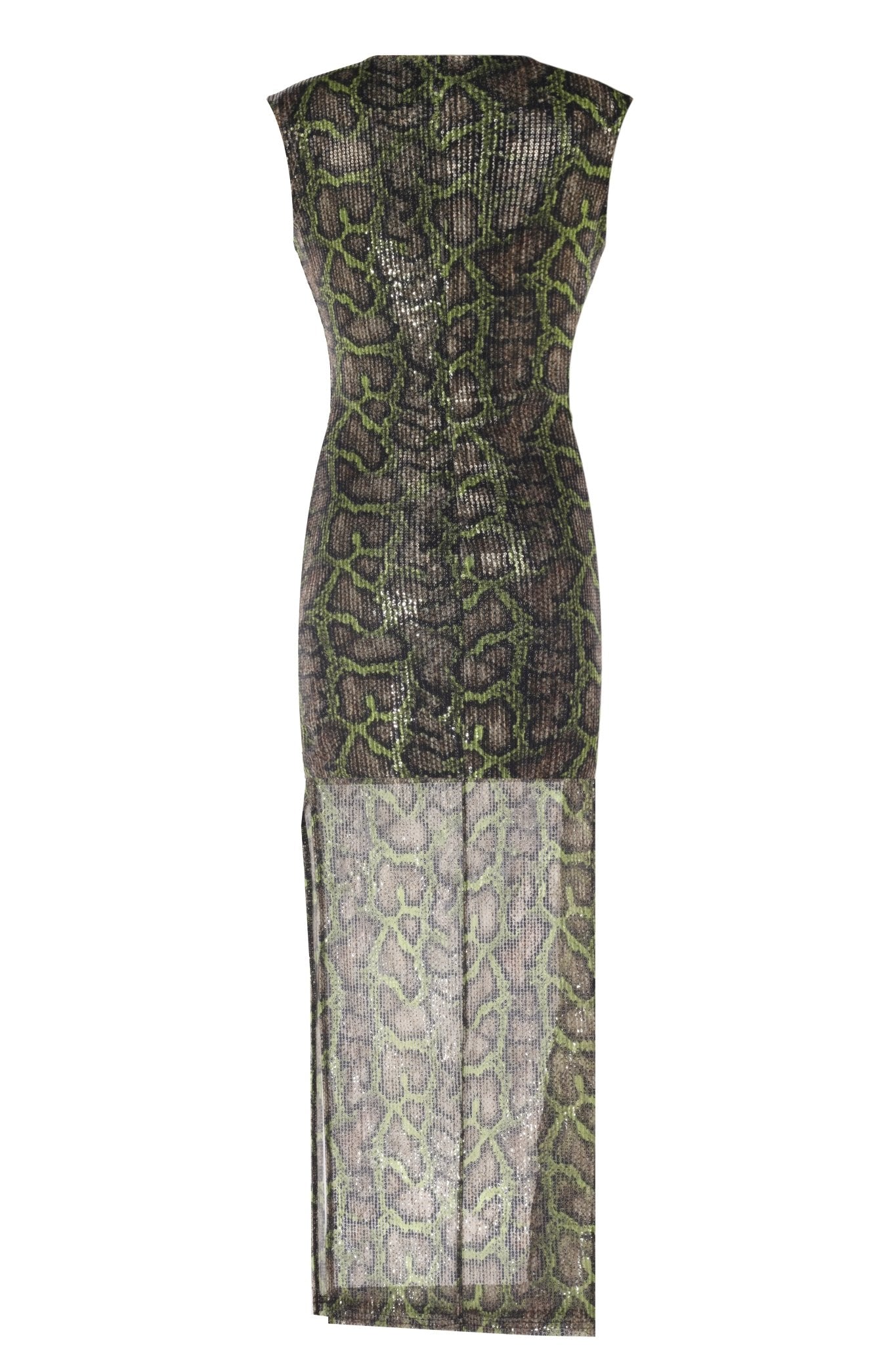 Borgia Dekolteli Uzun Elbise - No Design Store