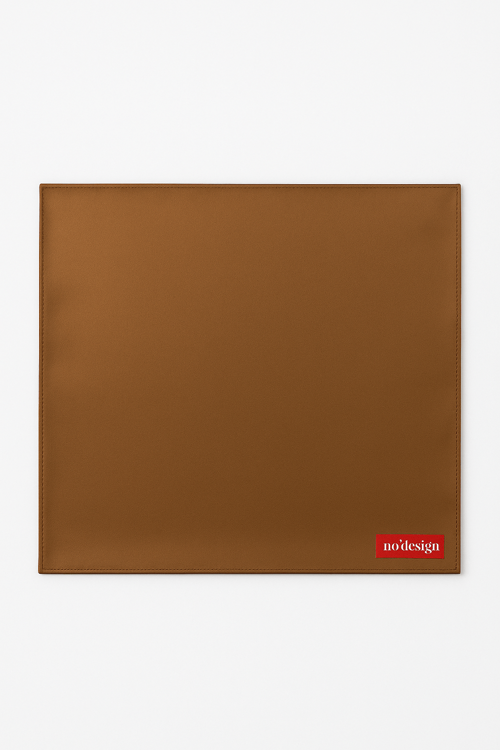 Bronz Parlak Saten Fular Bandana - No Design Store
