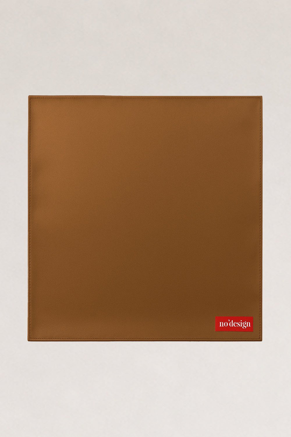 Bronz Parlak Saten Fular Bandana - No Design Store