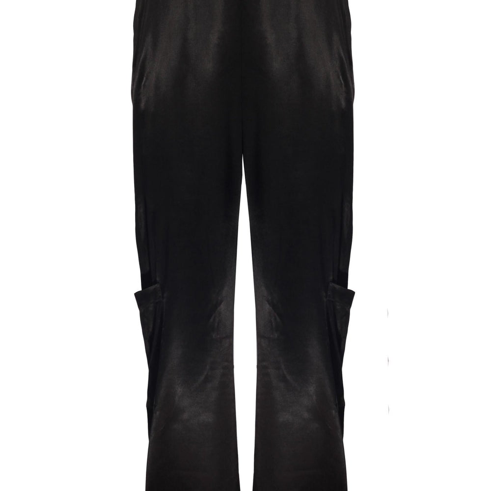 Büyük Cep Detaylı Saten Kargo Pantolon - No Design Store