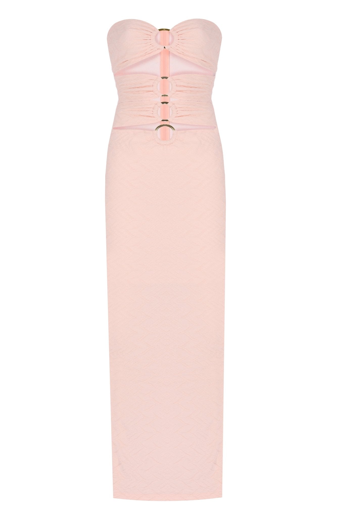 Crown Straplez Balık Form Elbise - No Design Store