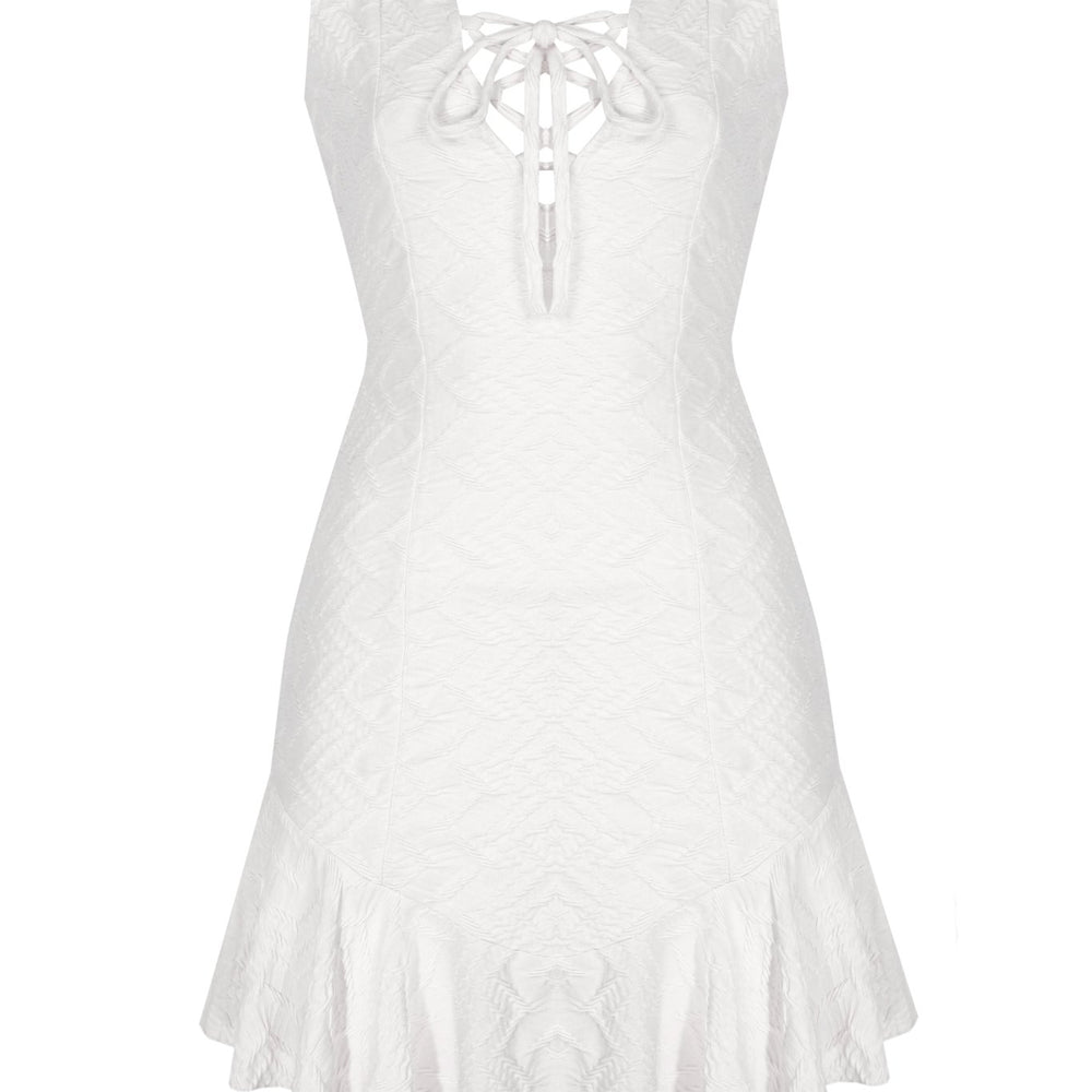 Duchess Volanlı Mini Elbise - No Design Store