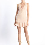 Duchess Volanlı Mini Elbise - No Design Store