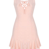 Duchess Volanlı Mini Elbise - No Design Store