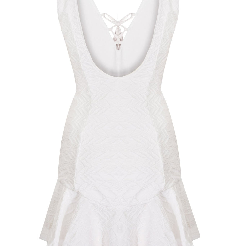 Duchess Volanlı Mini Elbise - No Design Store