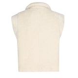 Düğmeli Oversize Crop Yelek - No Design Store