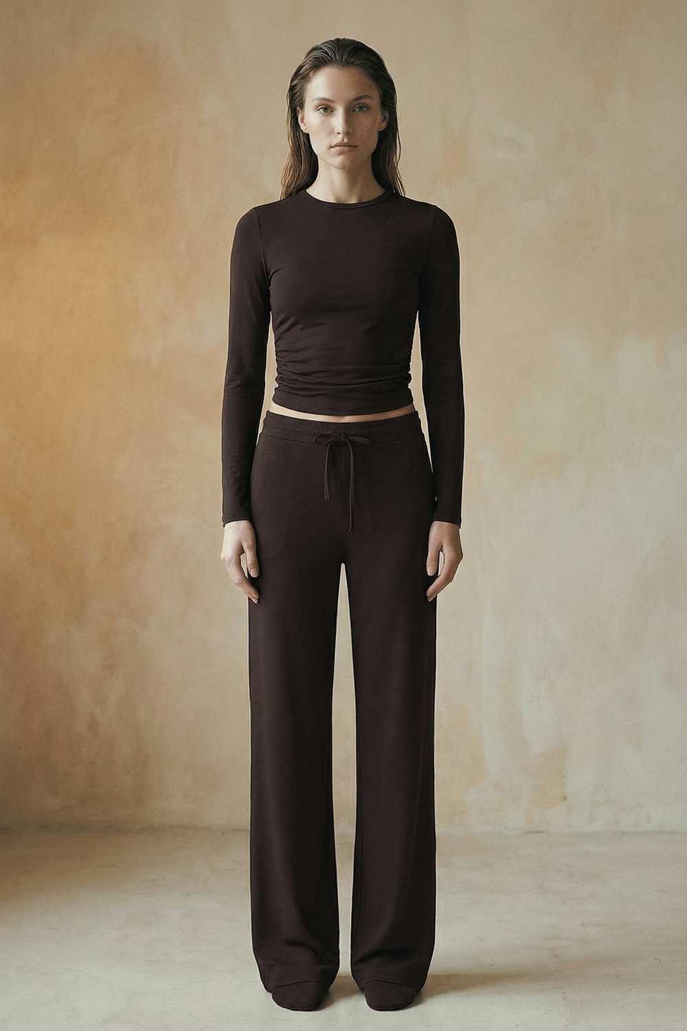 Ease Beli Lastikli Pantolon - No Design Store