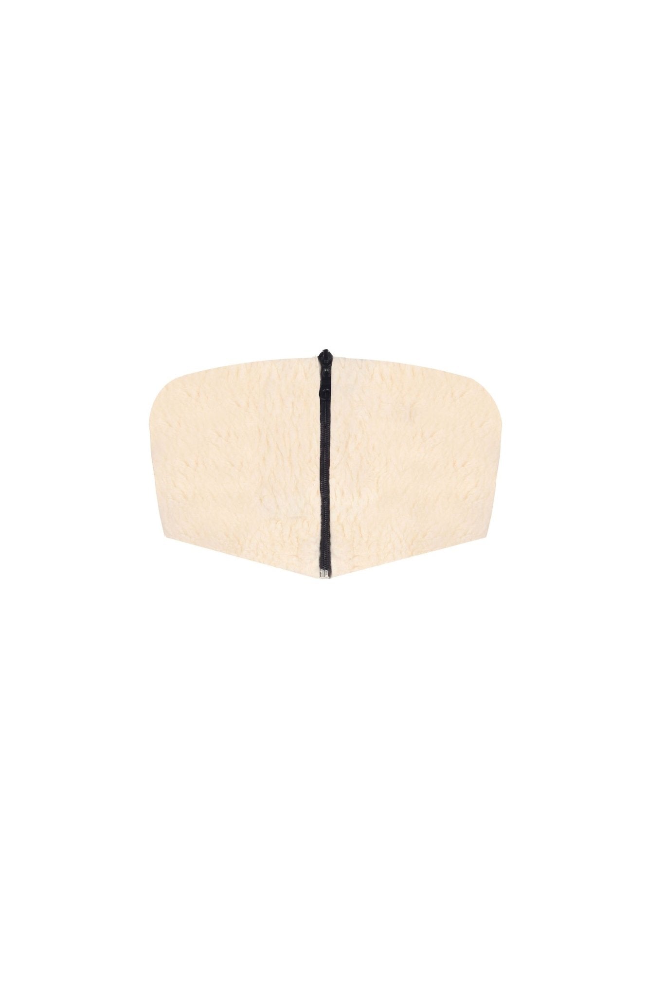 Fermuarlı Teddy Korse - No Design Store