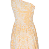 Fleur Tek Kol Mini Elbise - No Design Store