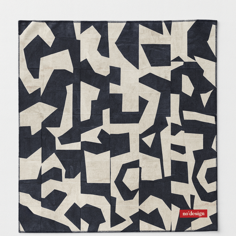 Geometrik Desenli Fular Bandana - No Design Store