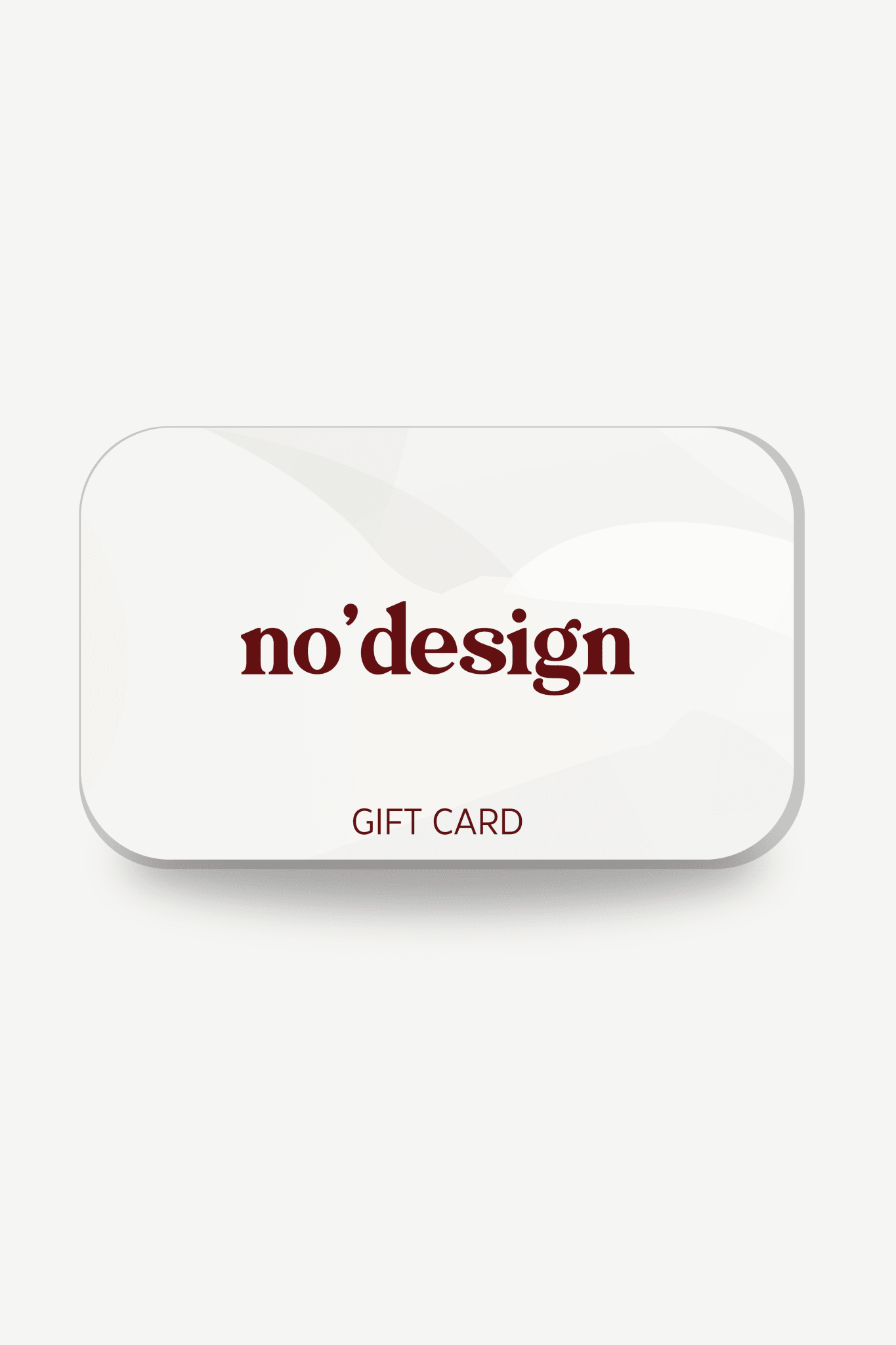 Gift Card - No Design Store