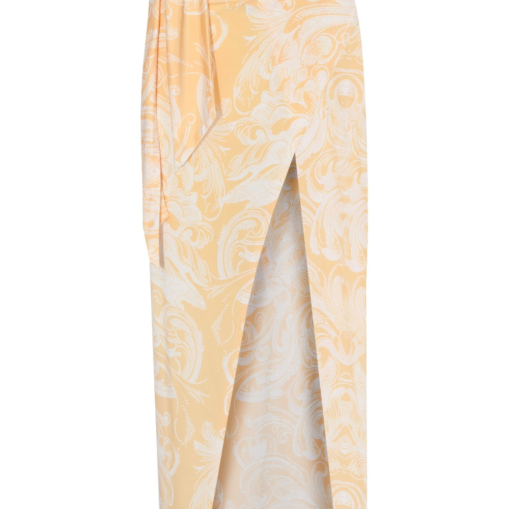 Glide Yırtmaçlı Uzun Etek - No Design Store