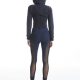 Korse Detaylı Fermuarlı Hoodie - No Design Store