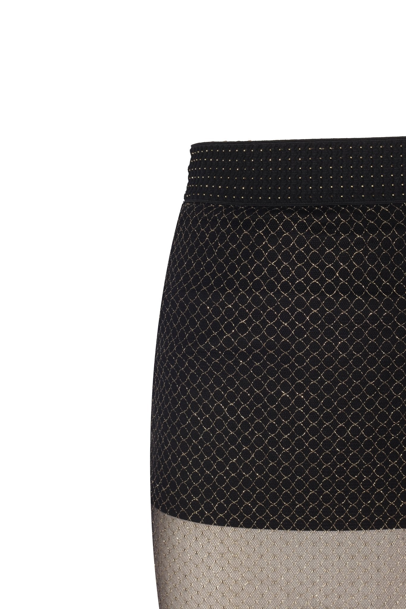 Maria Beli Lastikli Astarlı Kalem Etek - No Design Store
