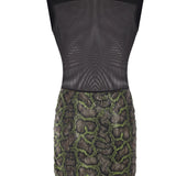 Marlene Transparan Mini Elbise - No Design Store