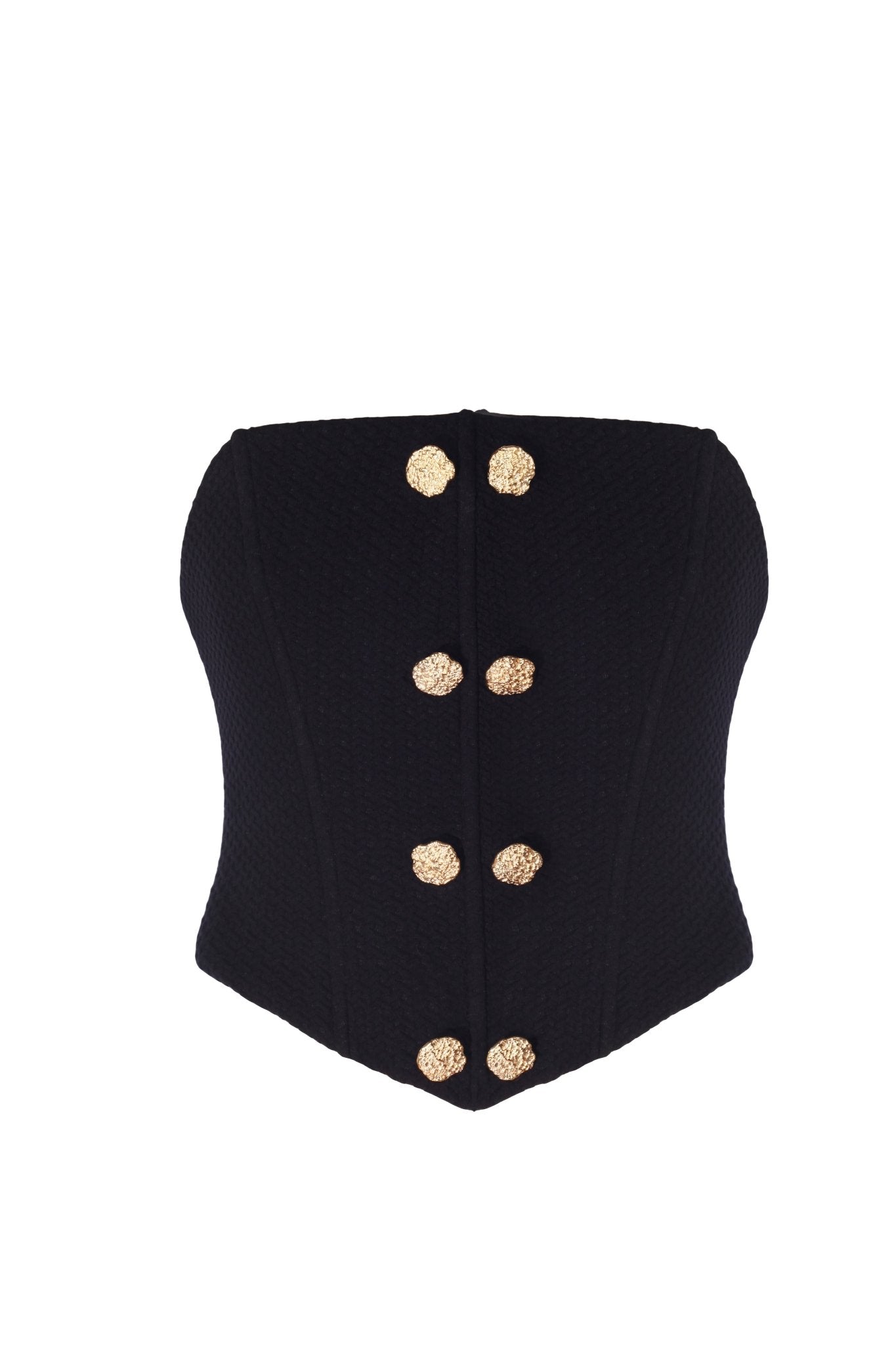 Medici Düğme Detaylı Arkadan Bağlamalı Korse - No Design Store