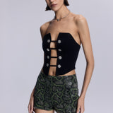 Medusa Mini Şort - No Design Store
