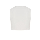 Myth Toka Detaylı Crop Top - No Design Store
