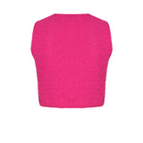 Myth Toka Detaylı Crop Top - No Design Store