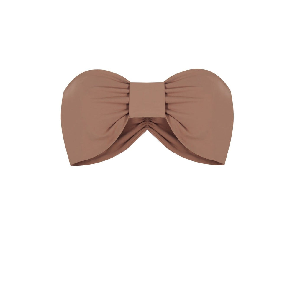 Ön Büzgü Detaylı Straplez Büstiyer - No Design Store