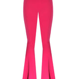 Önü Fırfırlı İspanyol Paça Pantolon - No Design Store