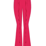 Önü Fırfırlı İspanyol Paça Pantolon - No Design Store