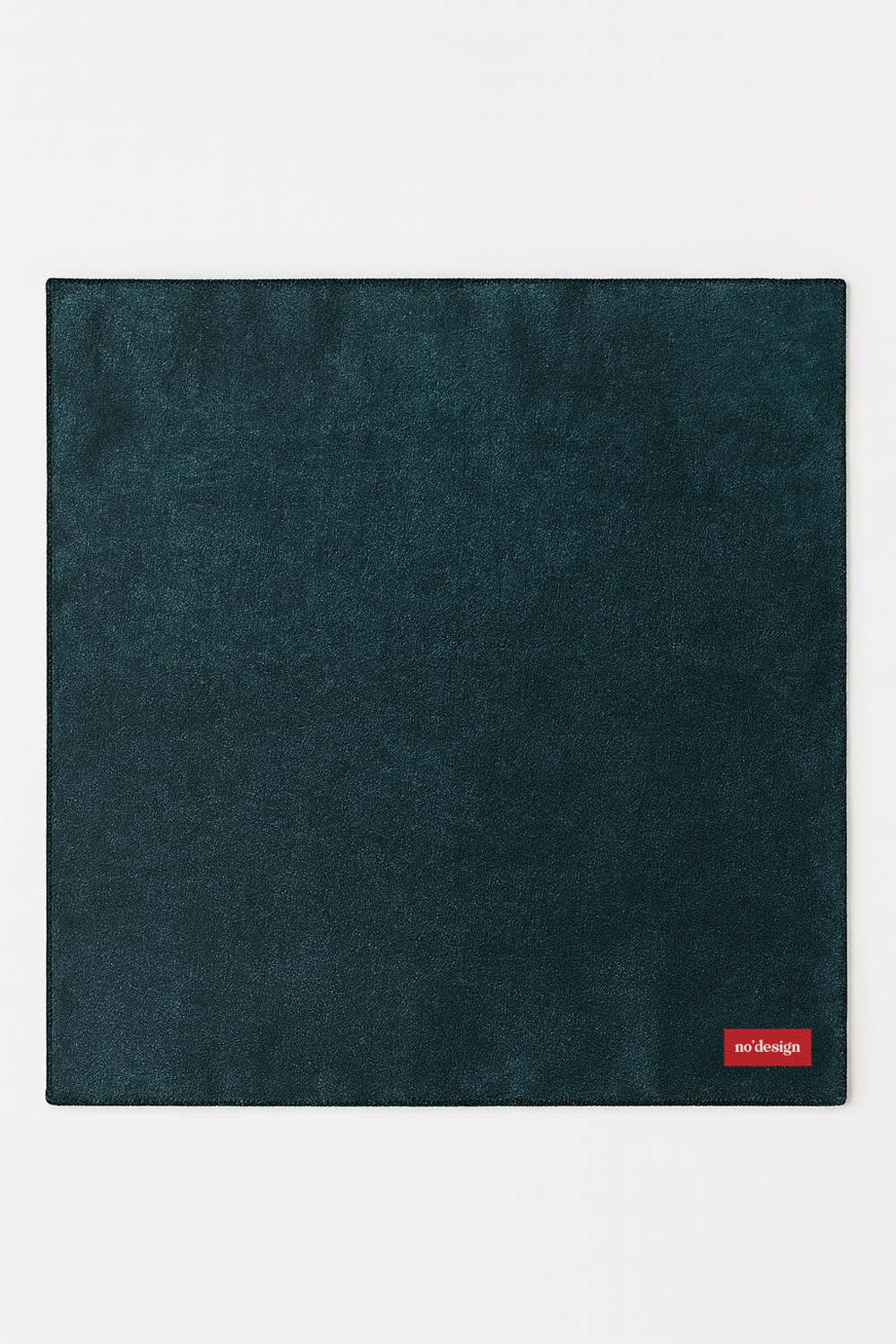 Petrol Yeşili Saten Fular Bandana - No Design Store