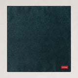 Petrol Yeşili Saten Fular Bandana - No Design Store