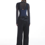 Saten Palazzo Pantolon - No Design Store