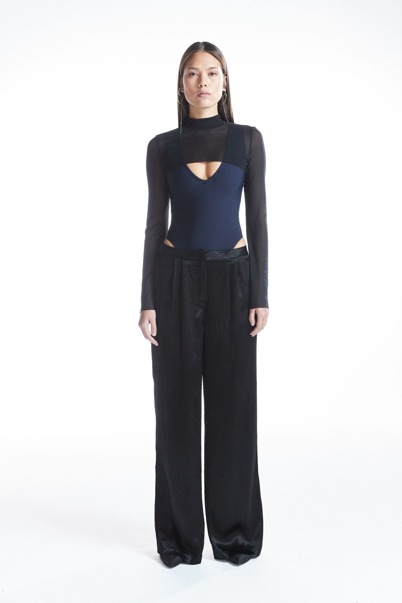 Saten Palazzo Pantolon - No Design Store