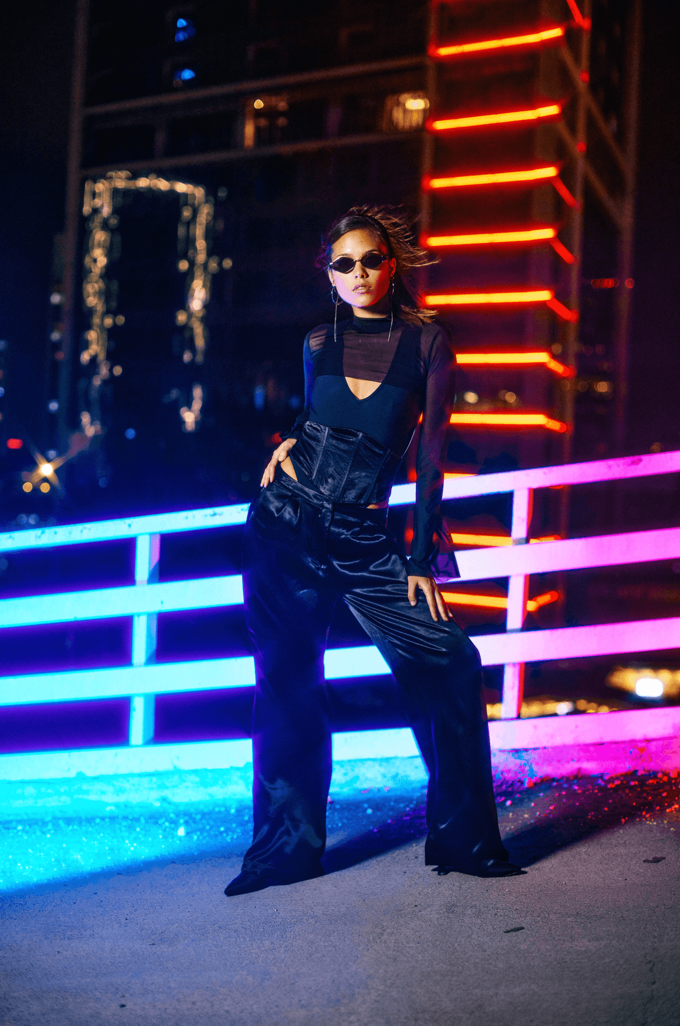 Saten Palazzo Pantolon - No Design Store