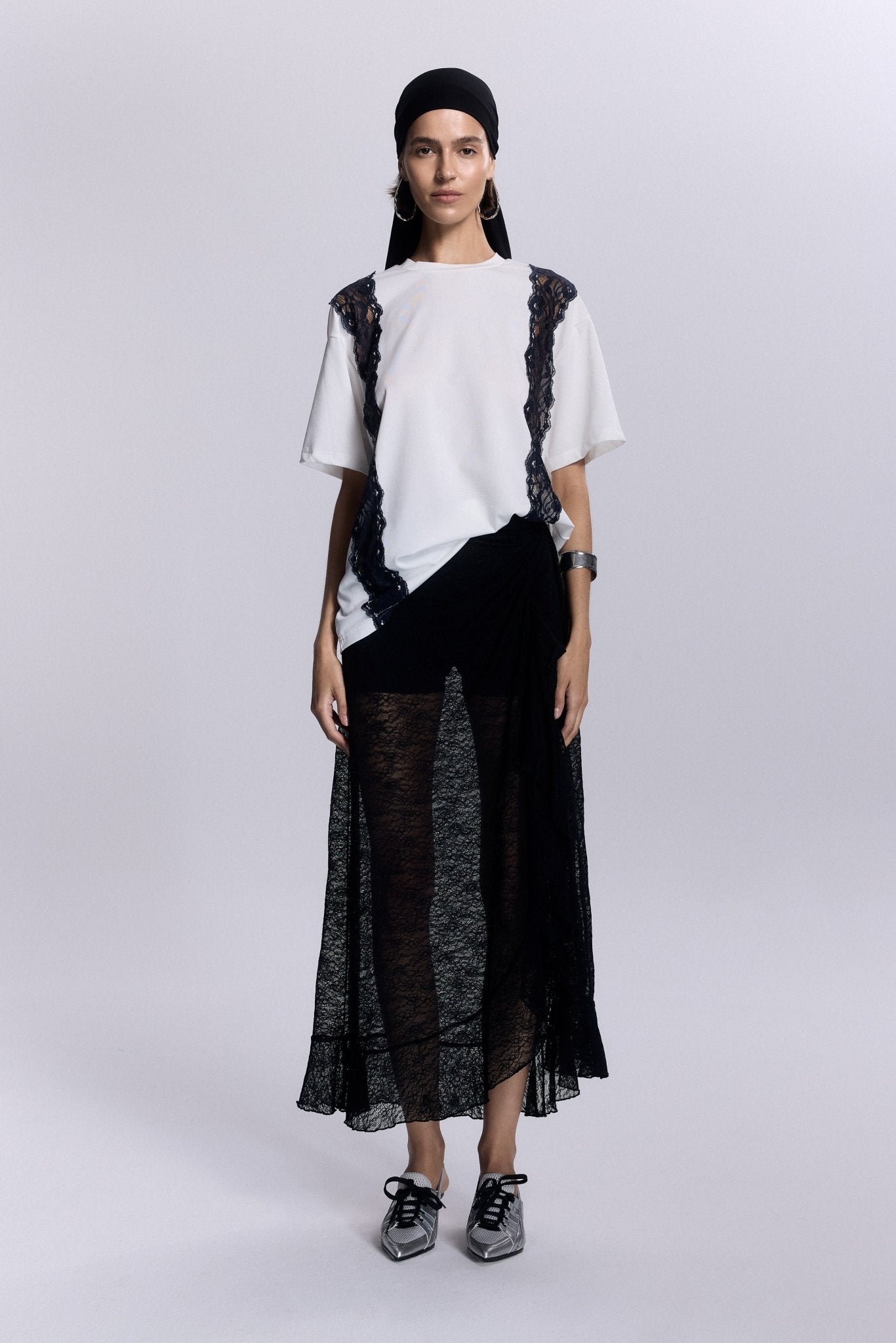 Selena Dantel Maxi Etek - No Design Store