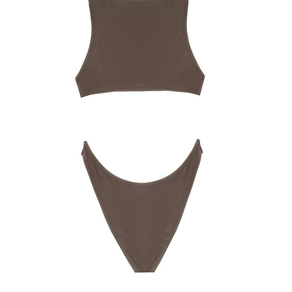 Sırt Dekolteli Bodysuit - No Design Store
