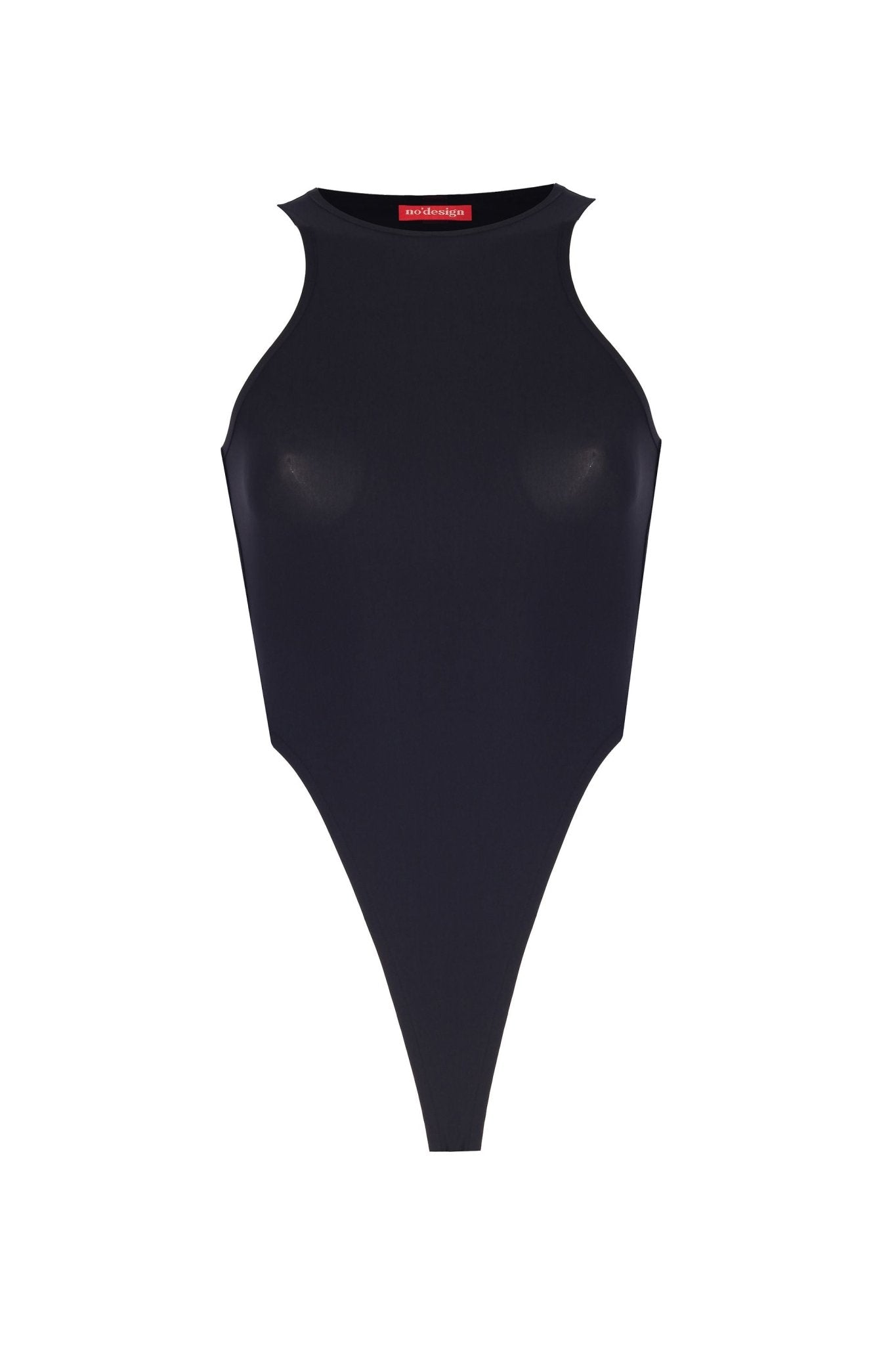 Sırt Dekolteli Bodysuit - No Design Store