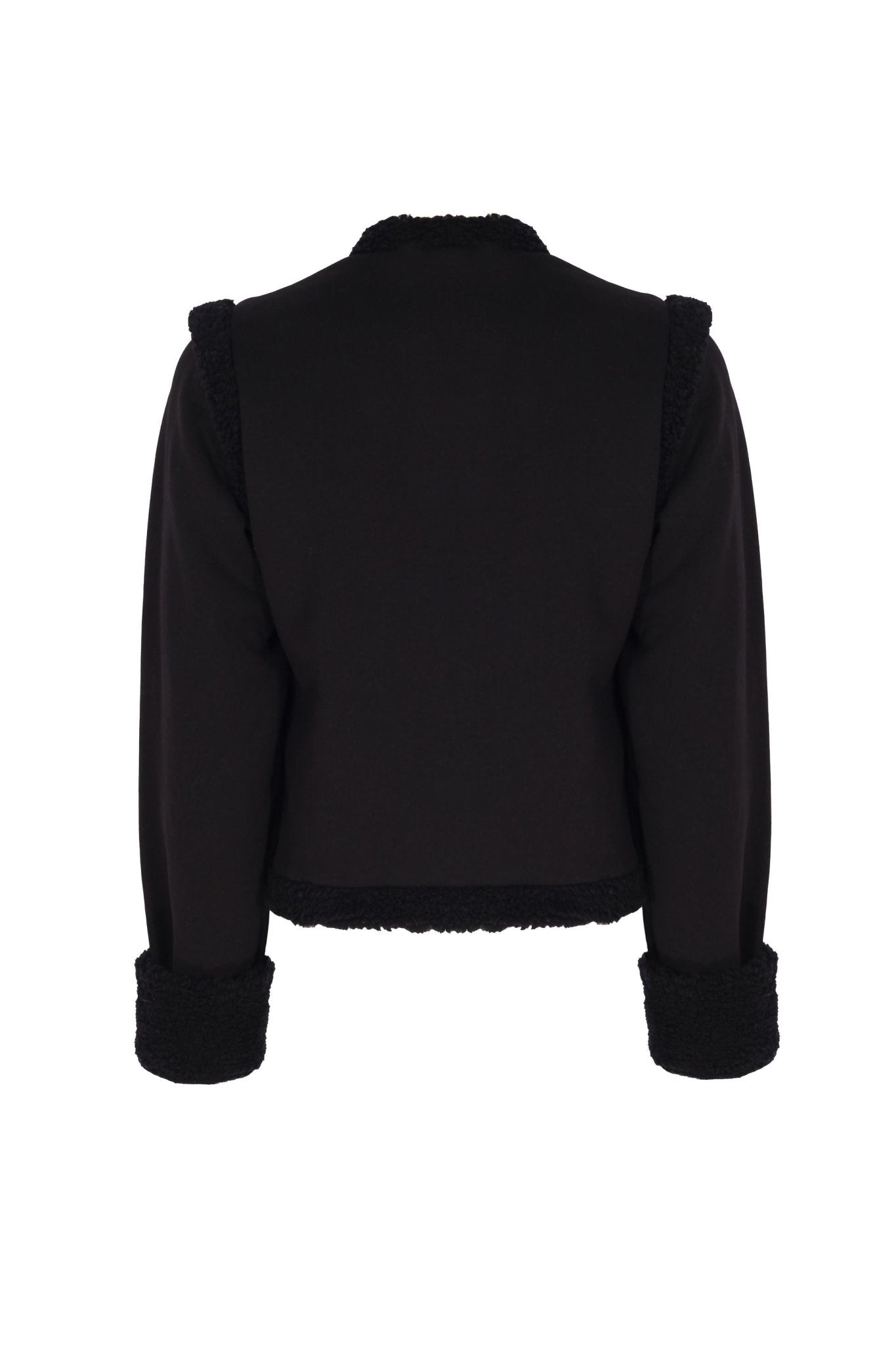 Teddy Detaylı Ceket - No Design Store