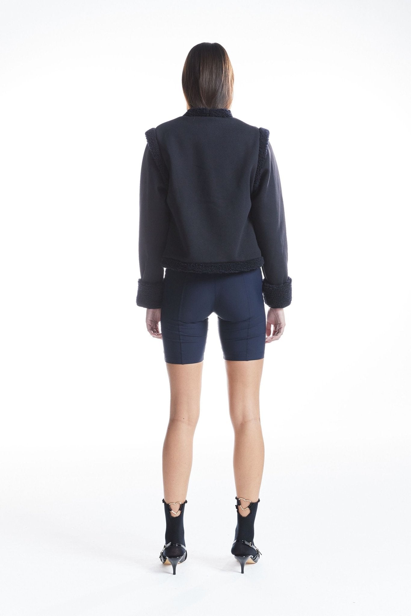 Teddy Detaylı Ceket - No Design Store