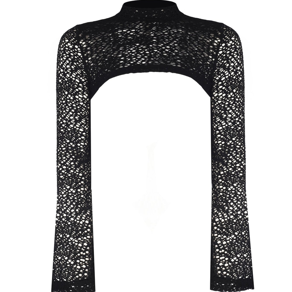 Transparan İspanyol Kol Bolero - No Design Store