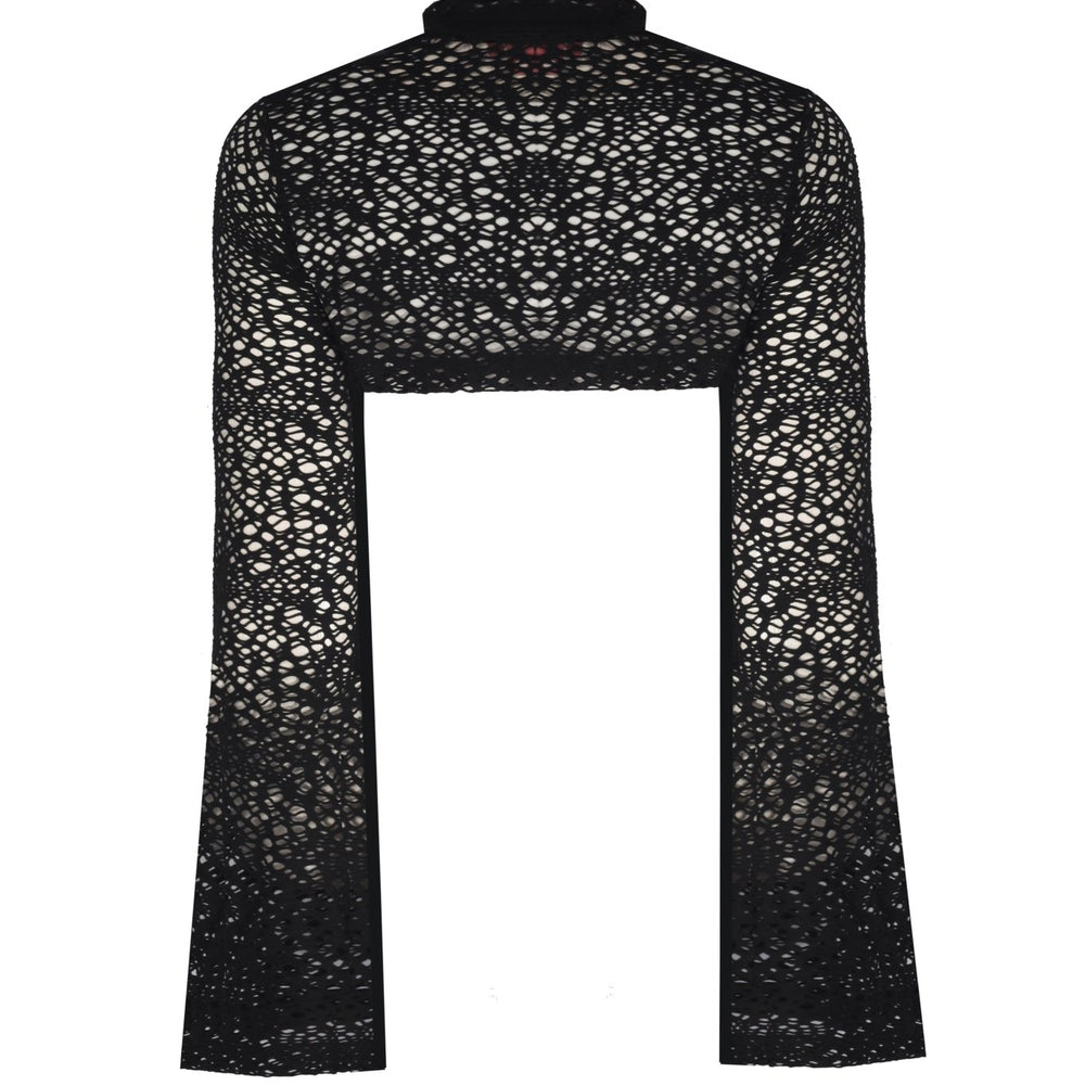 Transparan İspanyol Kol Bolero - No Design Store