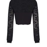 Yandan Bağcıklı Korse Detaylı Sweatshirt - No Design Store